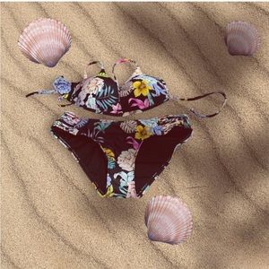 No boundaries tropical bikini set